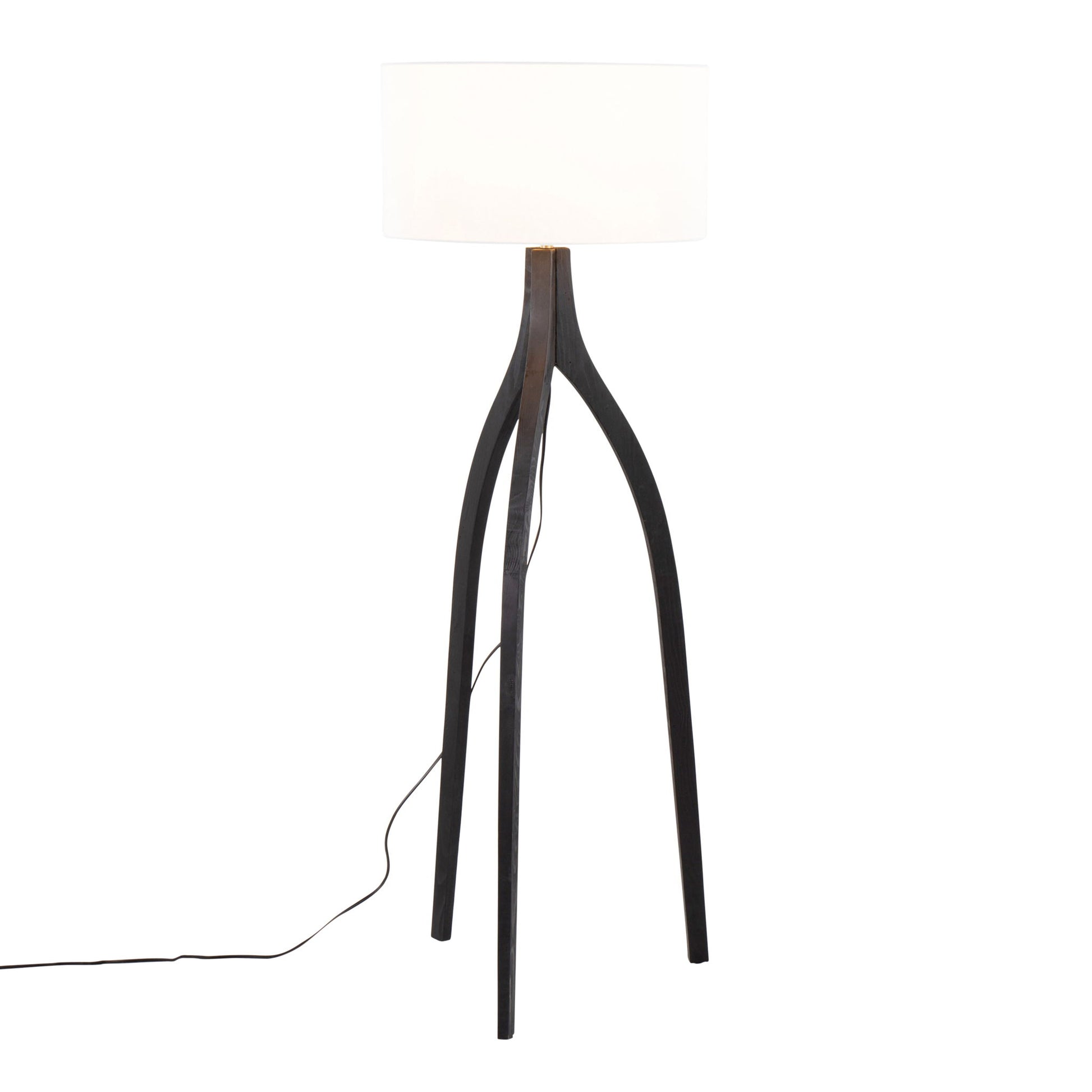 Wishbone - Contemporary Floor Lamp Lumi Source