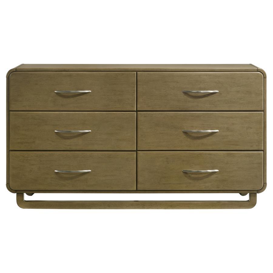 Amsbury - 6-Drawer Dresser Cabinet - Nutmeg Coaster Fine Furniture