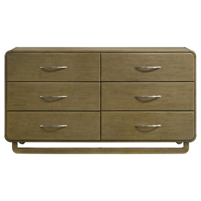 Amsbury - 6-Drawer Dresser Cabinet - Nutmeg Coaster Fine Furniture