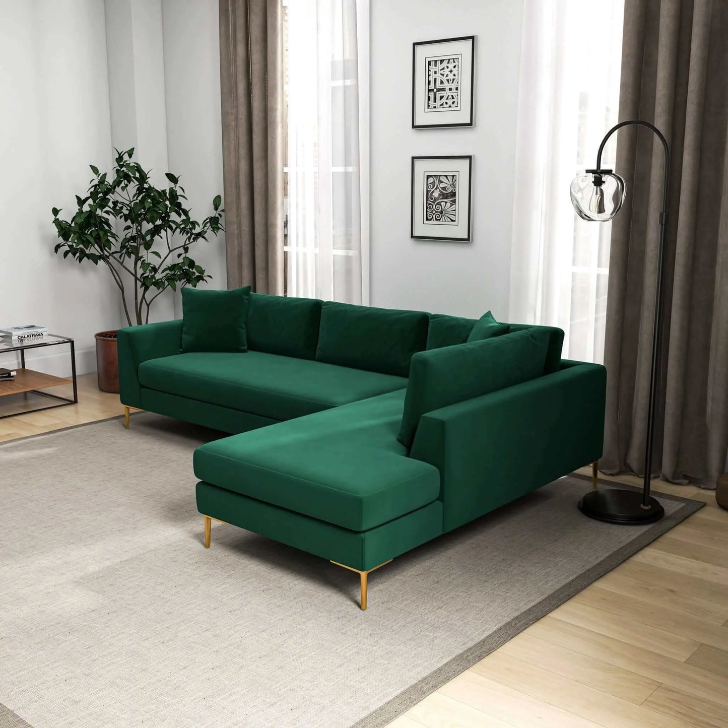Mano - L-Shaped Sectional Sofa Ashcroft Furniture