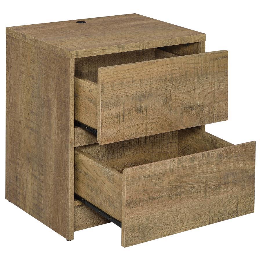 Westpark - 2-Drawer Nightstand LED Lights And USB Coaster Fine Furniture