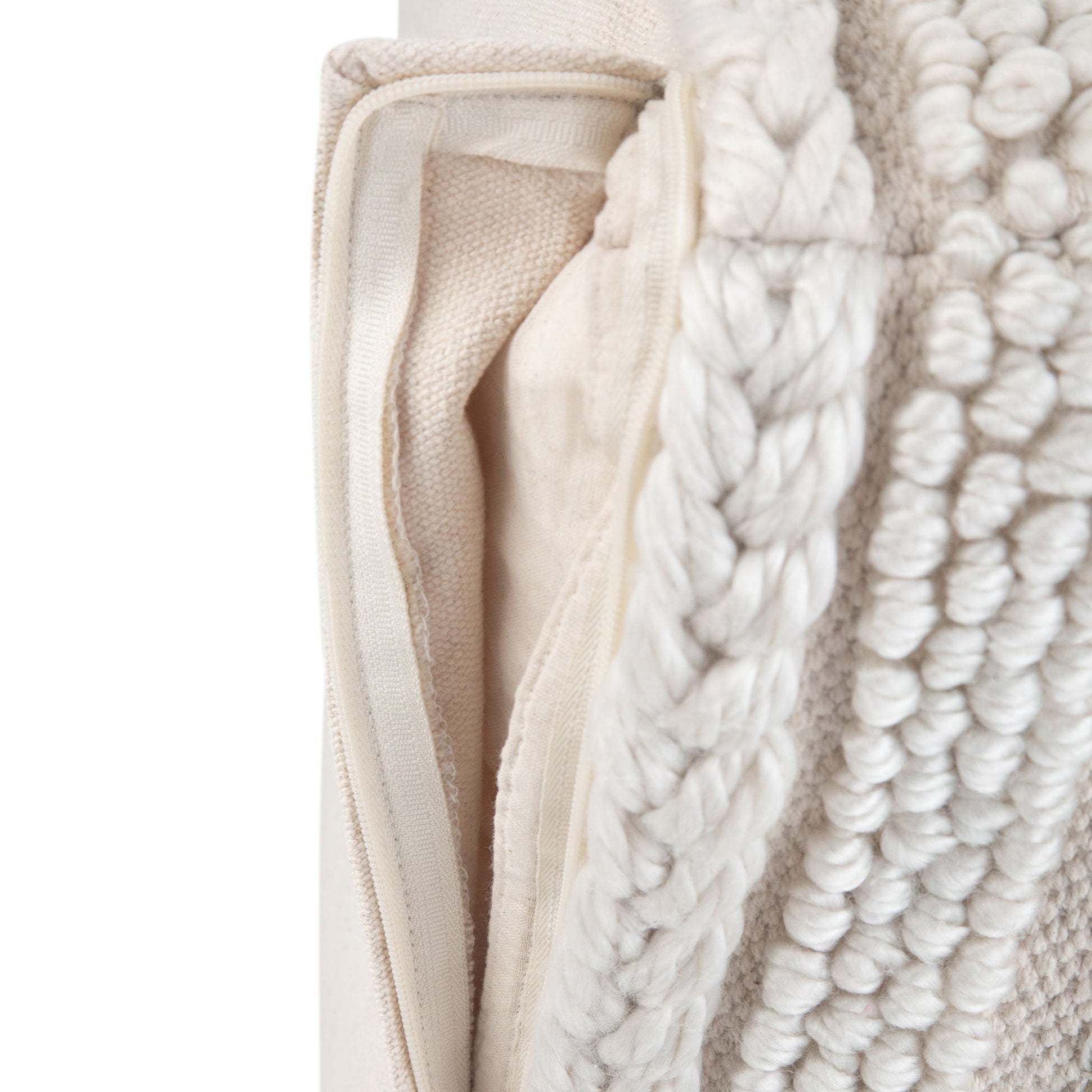 Sommer - Handcrafted Square Pouf Simpli-Home