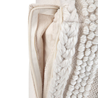 Sommer - Handcrafted Square Pouf Simpli-Home