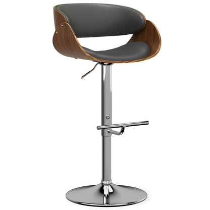 Amery - Mid Century Modern Adjustable Swivel Bar Stool Simpli-Home