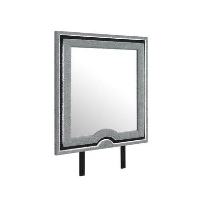 Isaiah - Mirror With Upholstered Frame And LED Lighting Global Furniture USA