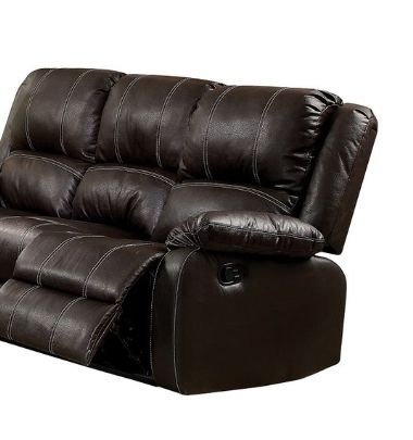 Zuriel - Synthetic Leather Recliner Sofa Acme