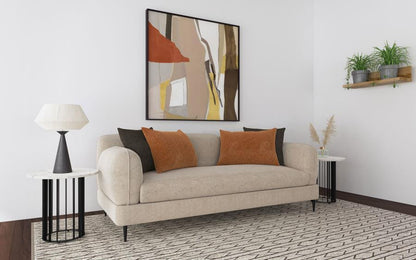 Jade - Chenille Upholstered Modern Track Arm Sofa Coaster Fine Furniture