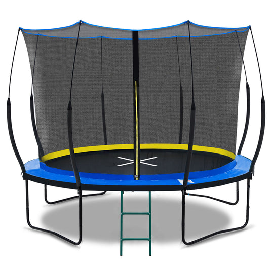 10 Ft Trampoline Inner Safety Net Elastic Ropes Version - Blue Daily Nest
