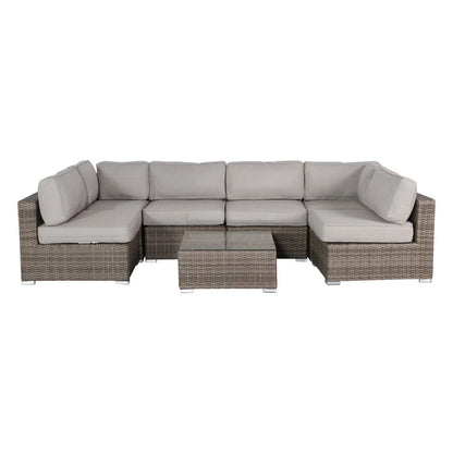 Outdoor Wicker Seating Group With Cushions LSI Patio Furniture