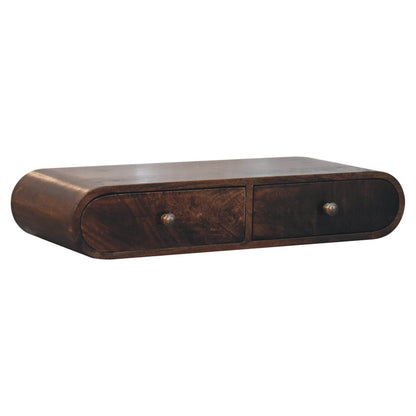Wall Mounted Console Table - Walnut Artisan Furniture