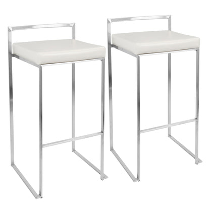 Fuji - Contemporary Stackable Design Barstool Lumi Source