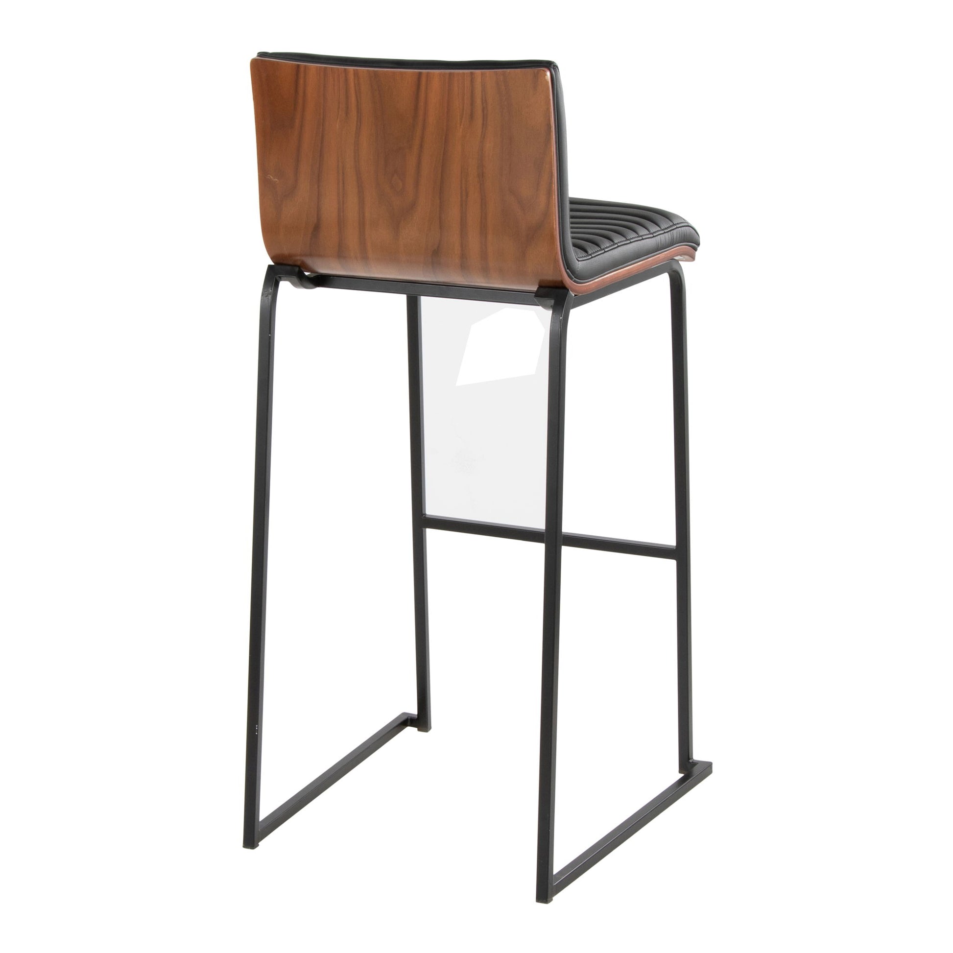 Mason Mara - Contemporary, Fixed Height Barstool (Set of 2) Lumi Source