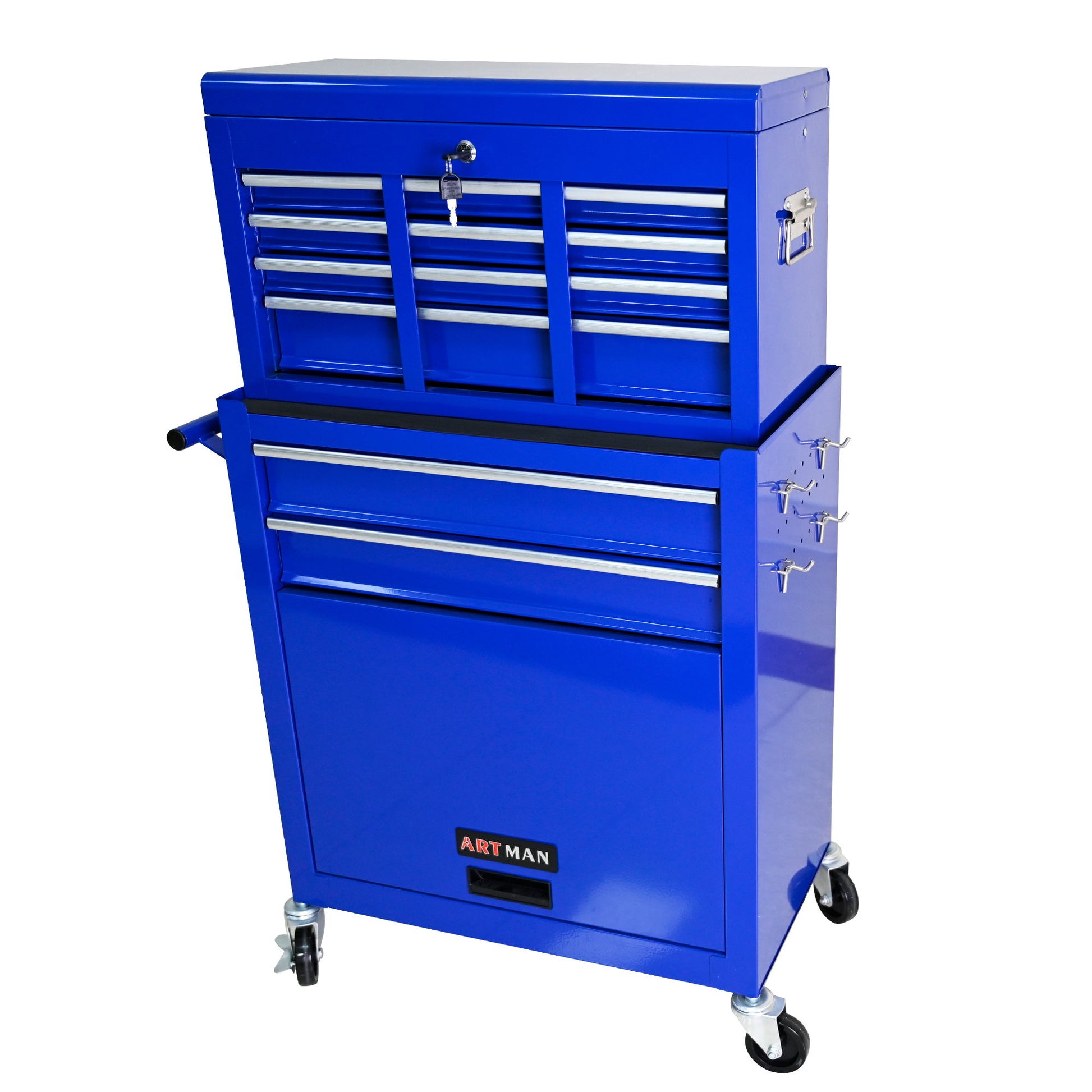 High Capacity Rolling Tool Chest With Wheels And Drawers, Storage Cabinet Daily Nest