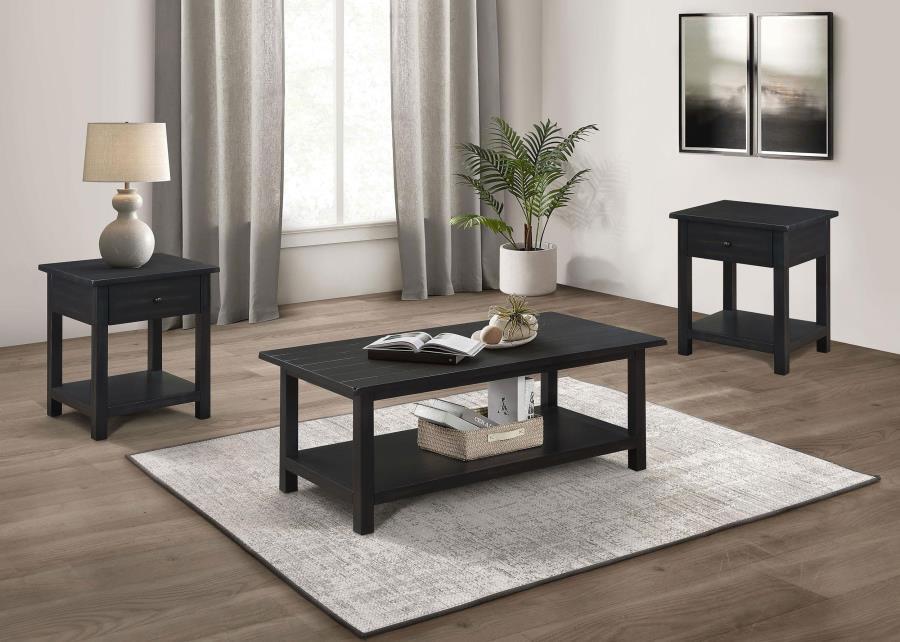 Payne - Coffee And 1-Drawer End Table Set Coaster Fine Furniture