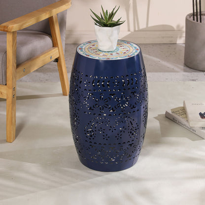 Lilac - Mosaic Side Table Noble House