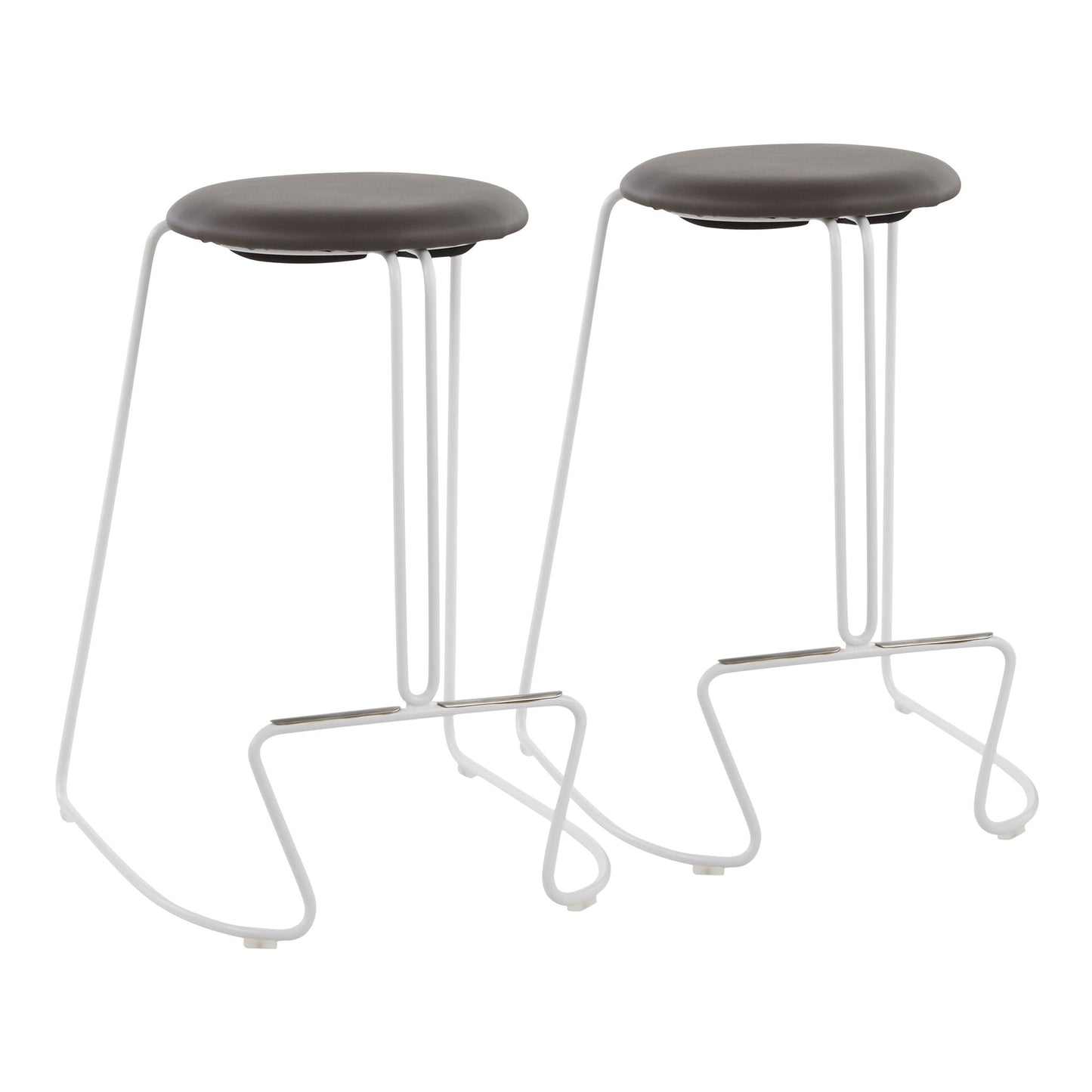 Finn - Contemporary Counter Stool (Set of 2) Lumi Source