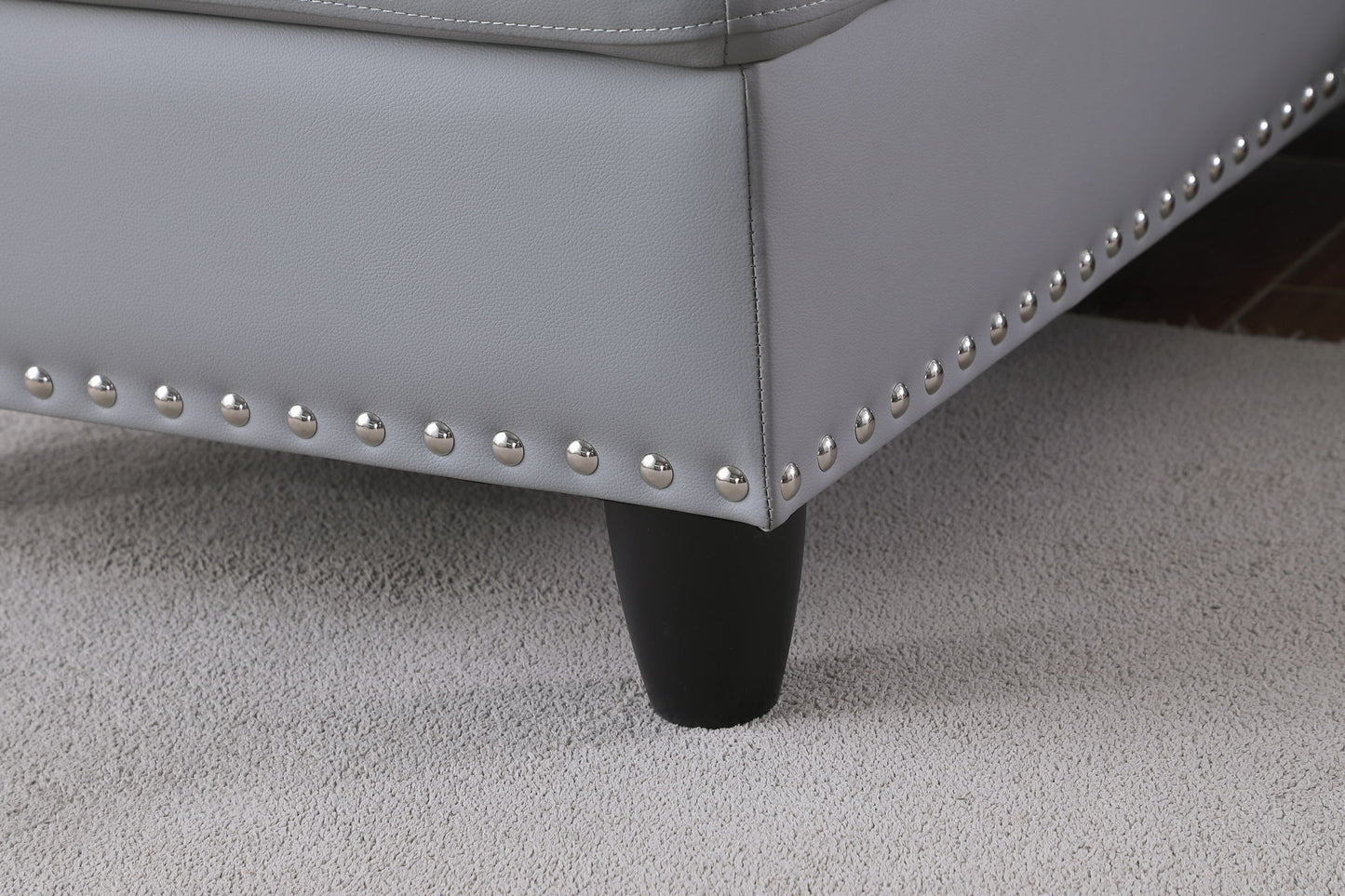 Irine - Sectional Sofa With Ottoman - Gray Urban Retreats