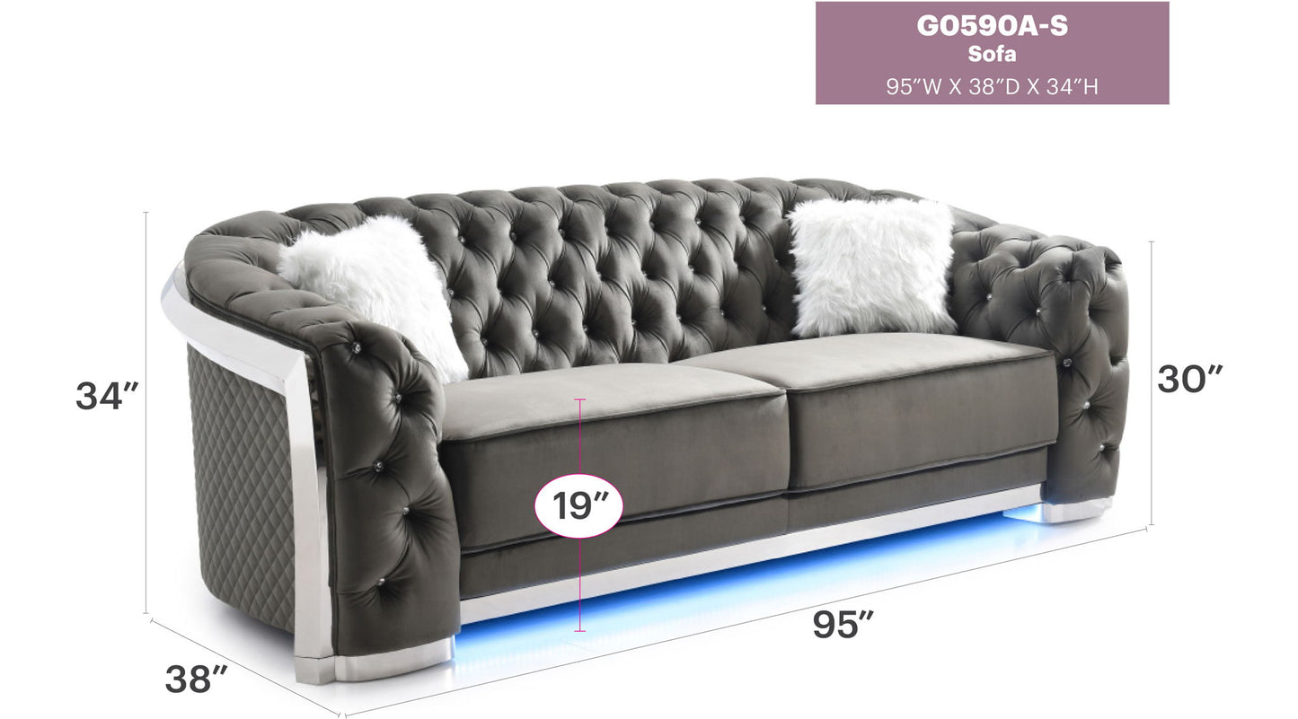 Sapphire - Sofa Glory Furniture