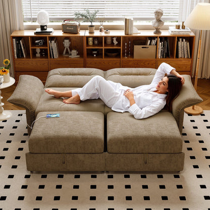 Sofa Bed With Convertible Design, Living Room Furniture Home Essentials
