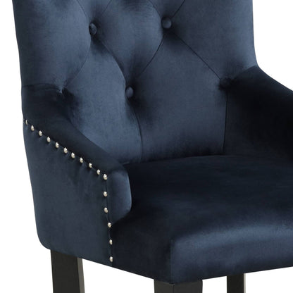 Varian II - Side Chair - Dark Navy Acme