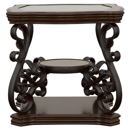 Laney - Glass Top Coffee And End Table Set Coaster Fine Furniture
