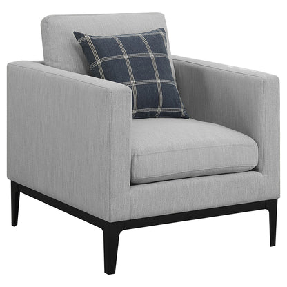 Saba - Upholstered Chair With Reversible Cushions - Gray Furniture Max