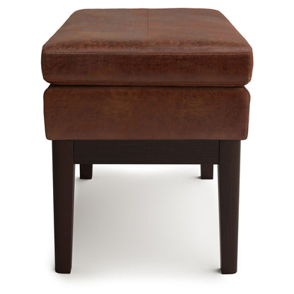 Carlson - Ottoman Bench, Mid Century Design Simpli-Home