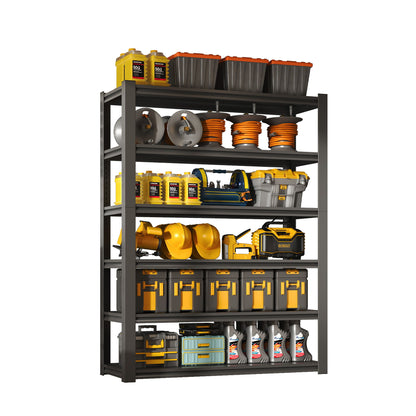 Industrial Heavy Duty Metal Garage Shelving Unit, Adjustable Storage Rack Daily Nest