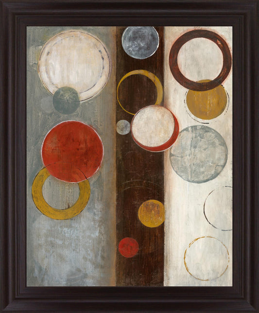 Retro Orbit - 28" x 34" Framed Wall Art Classy Art