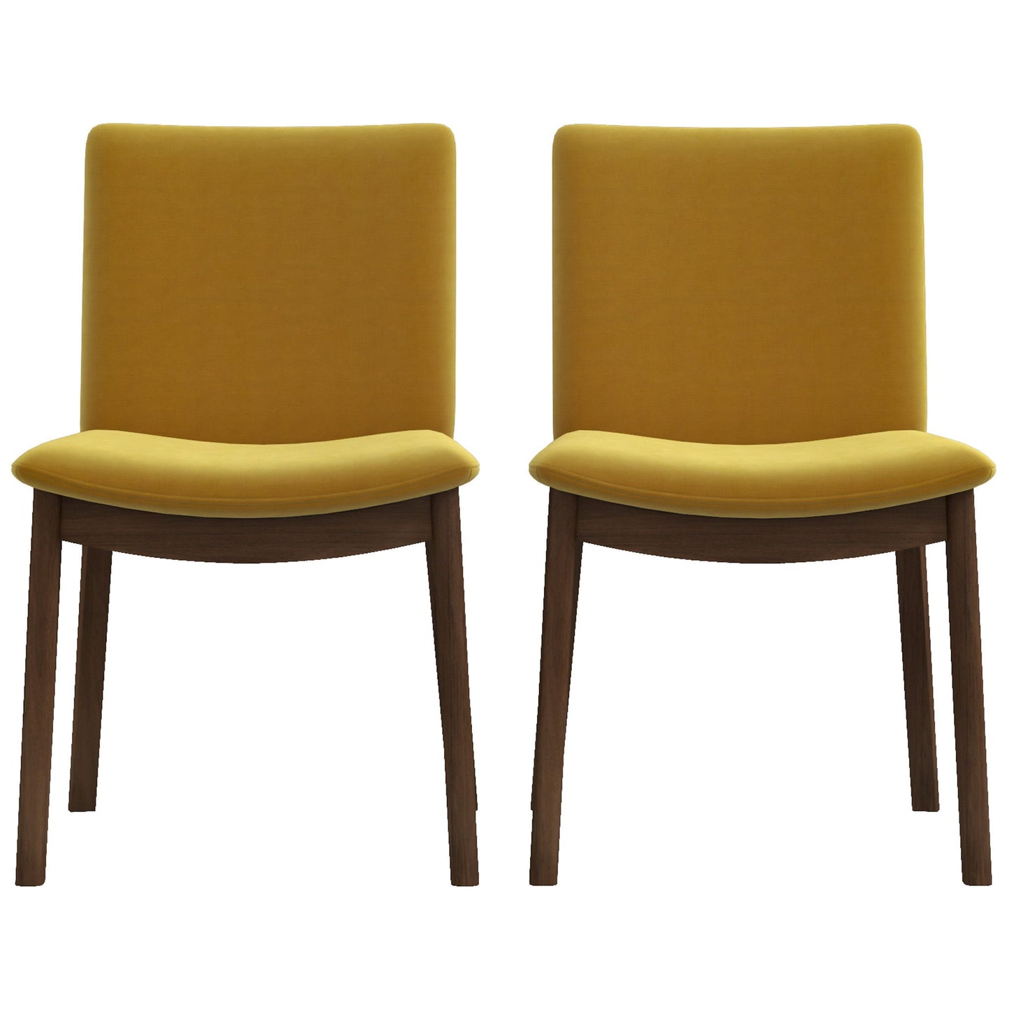 Laura - Mid-Century Modern Solid Wood Dining Chair (Set of 2) Ashcroft Furniture