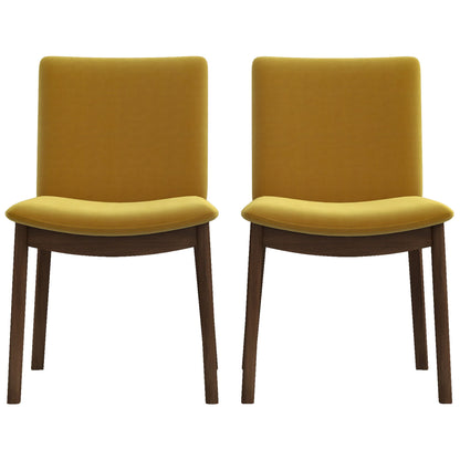 Laura - Mid-Century Modern Solid Wood Dining Chair (Set of 2) Ashcroft Furniture