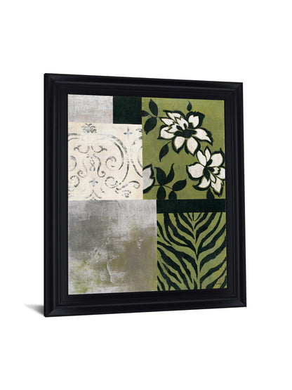 Verdant Mélange - 28" x 34" Framed Wall Art Classy Art
