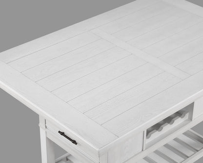 Wendy - Counter Height Table - White Crown Mark