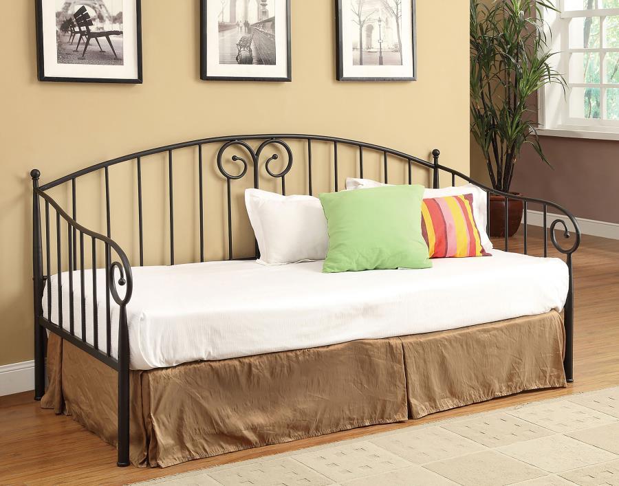 Grover - Metal Twin Daybed - Black