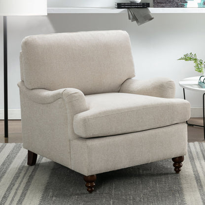Candor - Arm Chair With English Roll Arms Home Essentials