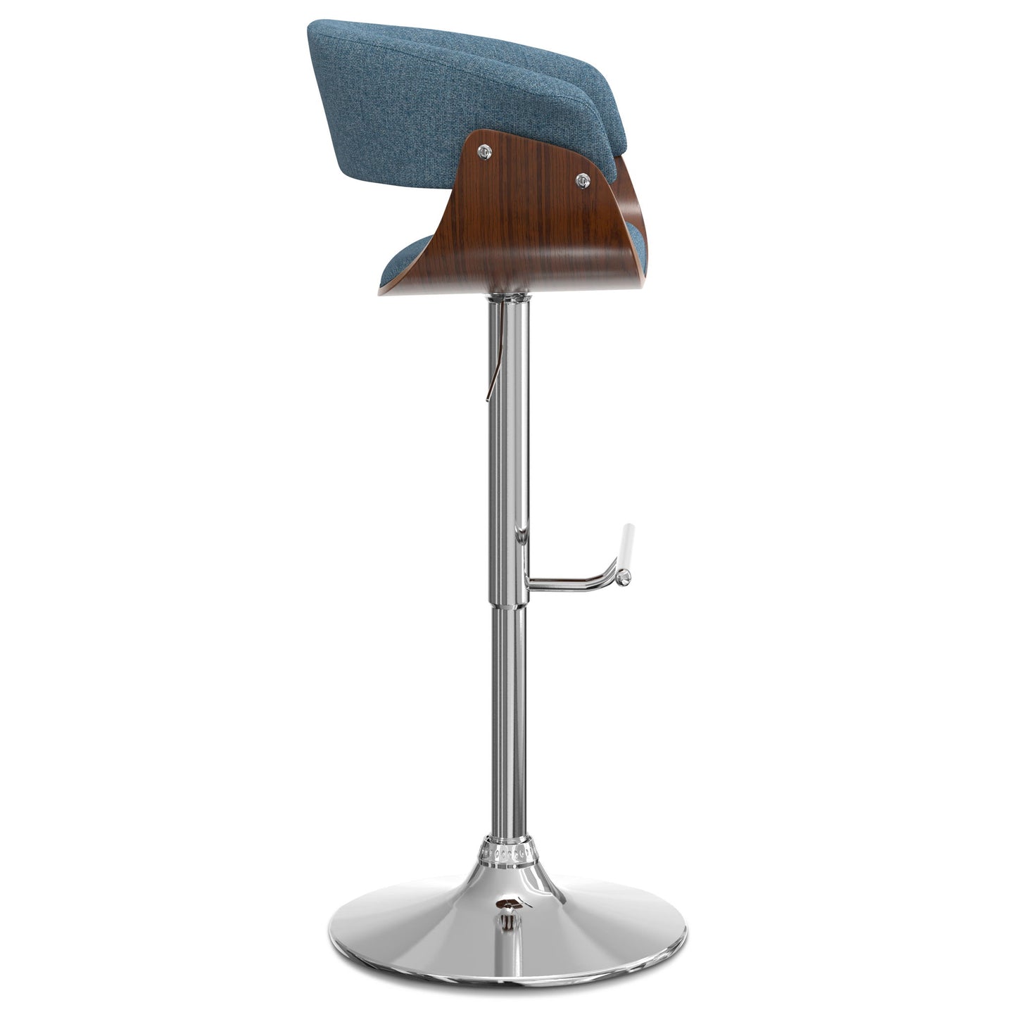 Sheldon - Upholstered Adjustable Swivel Bar Stool Simpli-Home