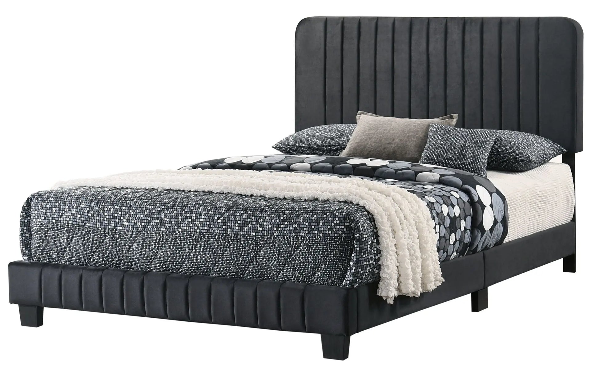 Channel Tufted Bed Glory Furniture
