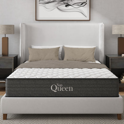 Victoria - 10" Cooling Gel Hybrid Mattress Daily Nest