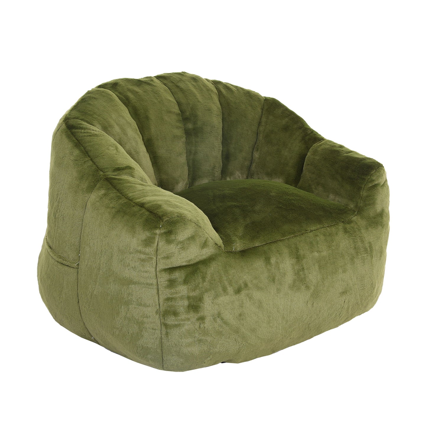 Beanbag Chair, Beanbag Sofa Chair With Armrests Stuffed High Density Foam Home Essentials