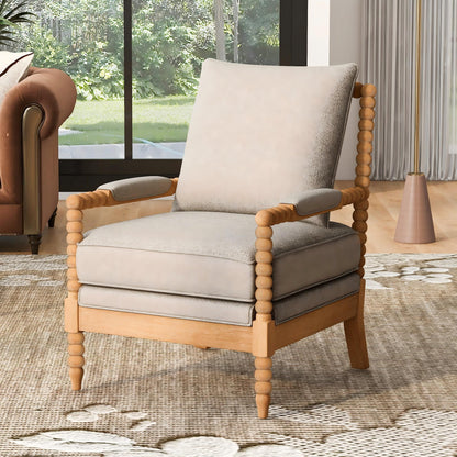 Upholstered Living Room Accent Chair Home Essentials