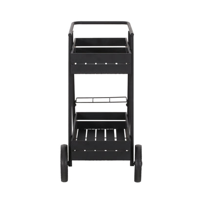 Industrial Bar Cart - Black Noble House