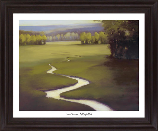 Golden Meadow Path - 28" x 34" Framed Wall Art Classy Art
