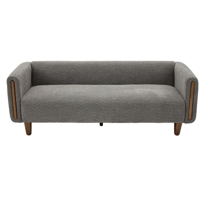 3 Seater Sofa With Armrests For Living Room Noble House
