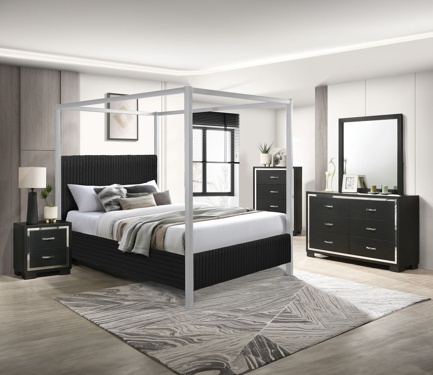Cora - Canopy Bed Crown Mark