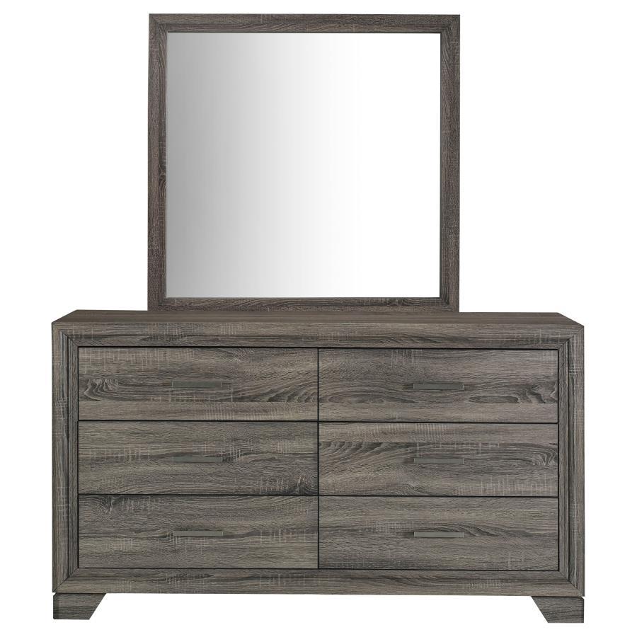 Wright - 6-Drawer Dresser Cabinet Coaster Fine Furniture