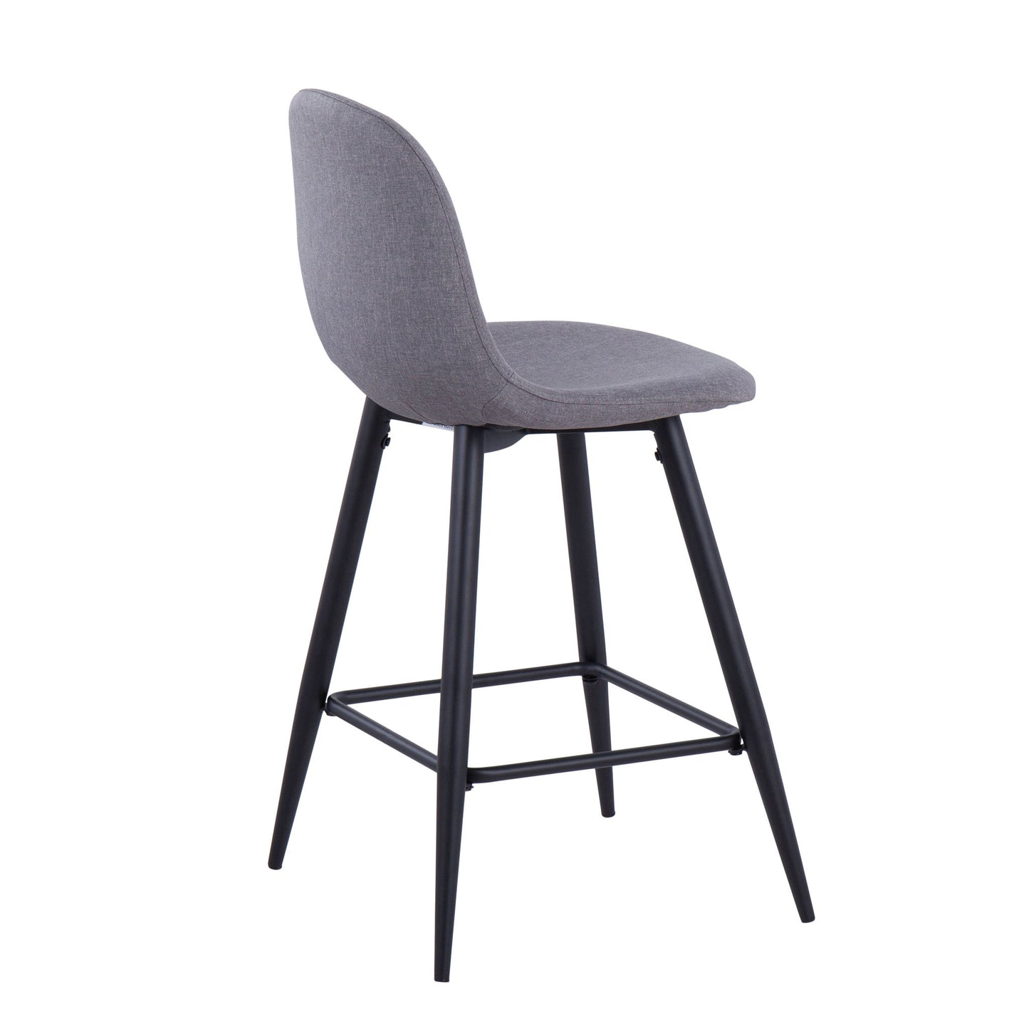 Pebble - Mid Century Casual Comfort Modern Counter Stool (Set of 2) Lumi Source