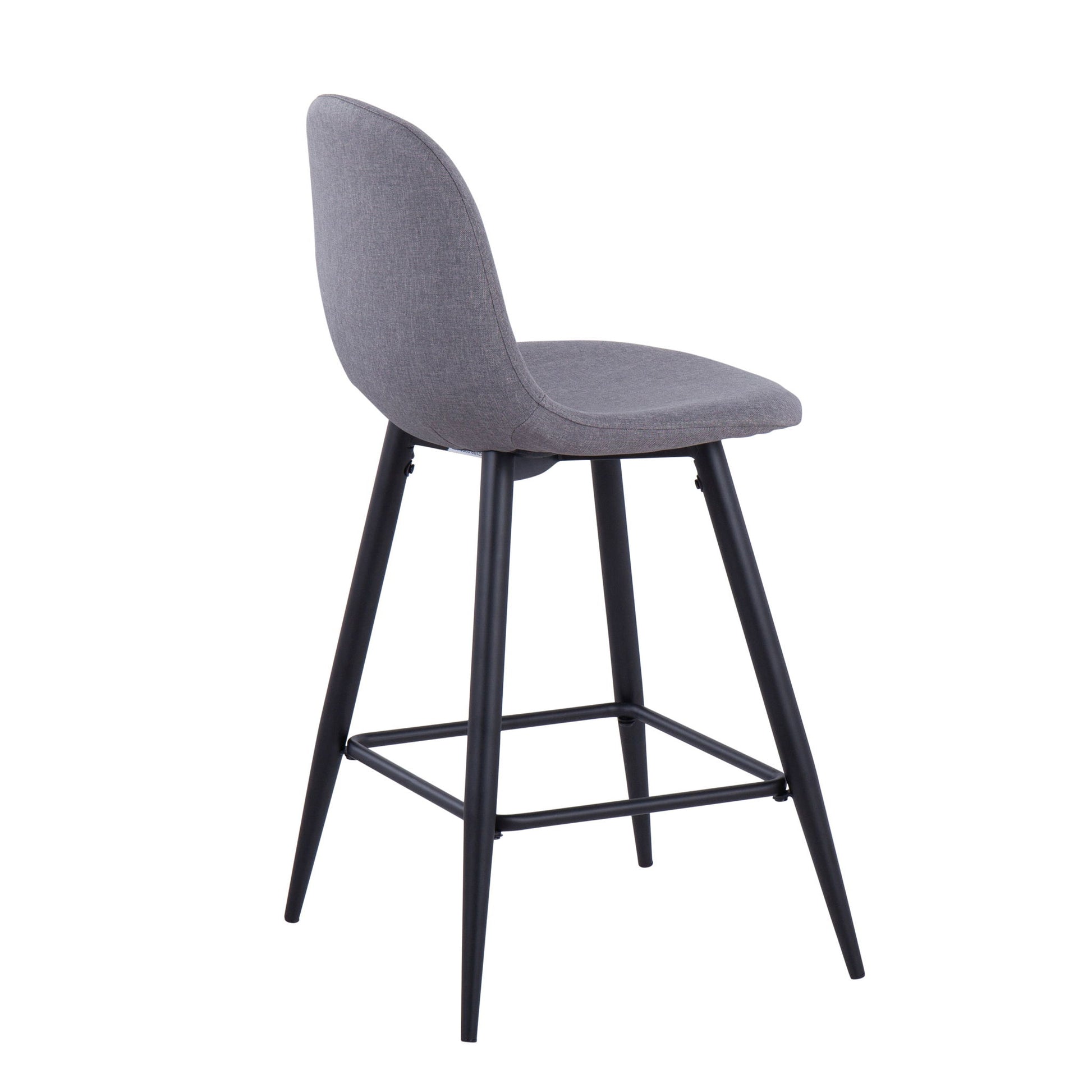 Pebble - Mid Century Casual Comfort Modern Counter Stool (Set of 2) Lumi Source