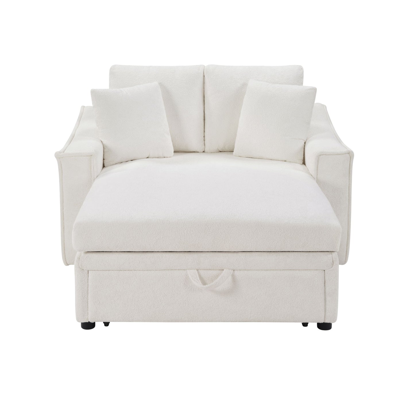 Modern Chaise Sofa With Hidden Storage For Living Room Hearth and Haven