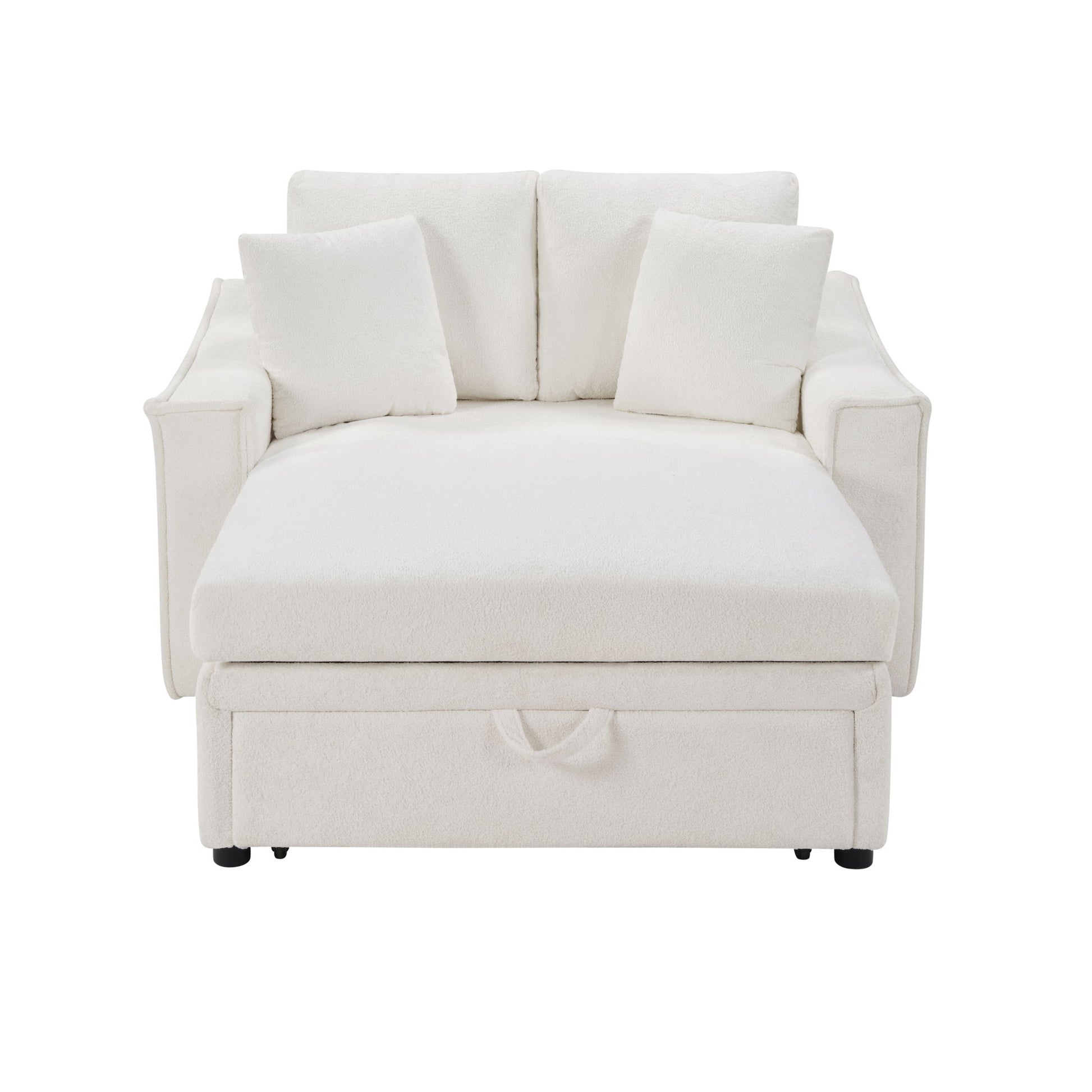 Modern Chaise Sofa With Hidden Storage For Living Room Hearth and Haven