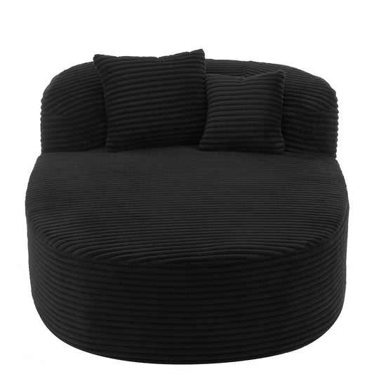 Modern Chaise Lounge Sofa Boneless Couch With Supportive Pillows Hearth and Haven